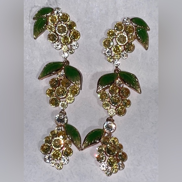 Bomb Party Market Fresh Grapes Dangle Earrings - Picture 9 of 11